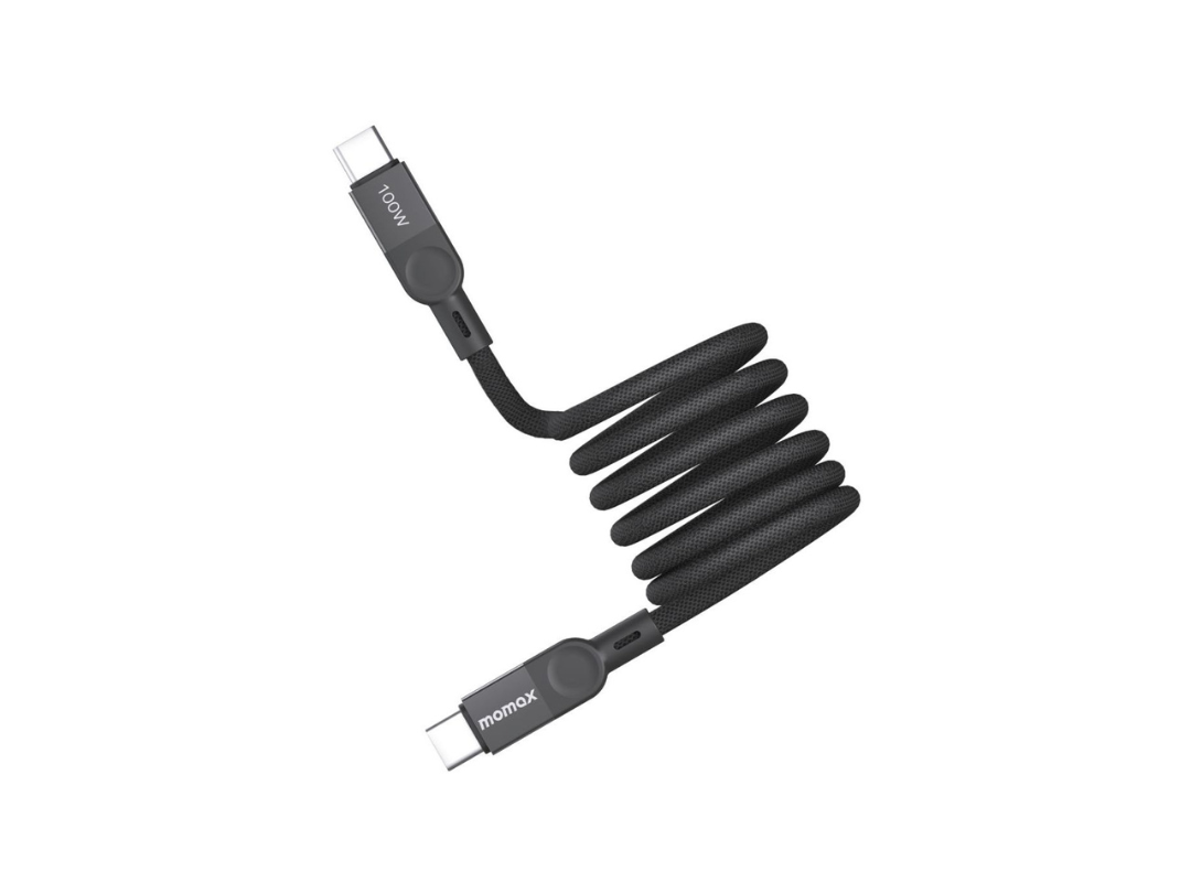 Buy Momax Elite Mag Link 100W USB-C to USB-C Magnetic Cable 1m in Qatar Buy Momax Elite Mag Link 100W USB-C to USB-C Magnetic Cable 1m in Qatar